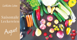 Saisonkalender August Start