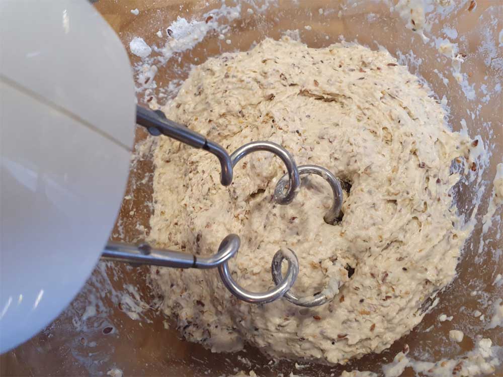 Eigenbrötler Brot backen Mixen
